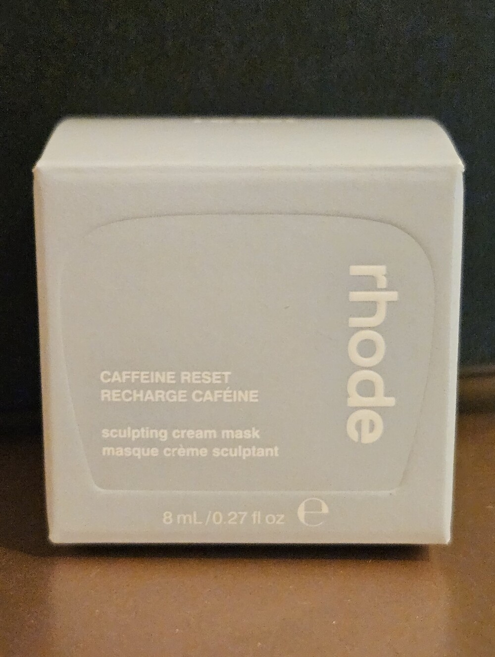 RHODE Skin by Hailey Bieber CAFFEINE RESET Sculpting Cream Mask TRAVEL 8mL *NIB*